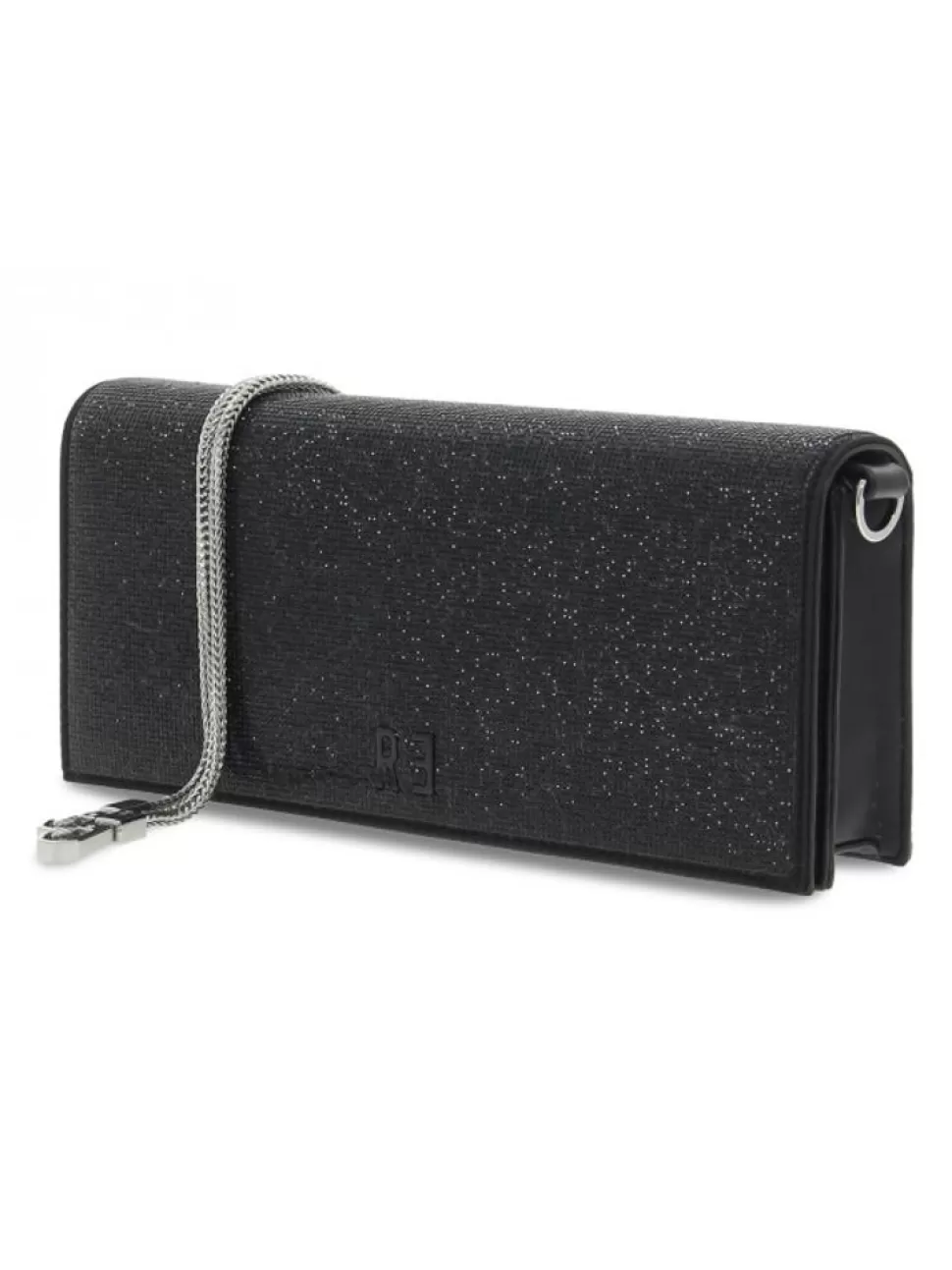 Clutches-Rebelle Clutch Cher Clutch Celebrity Strass Aus Kristall Schwarz