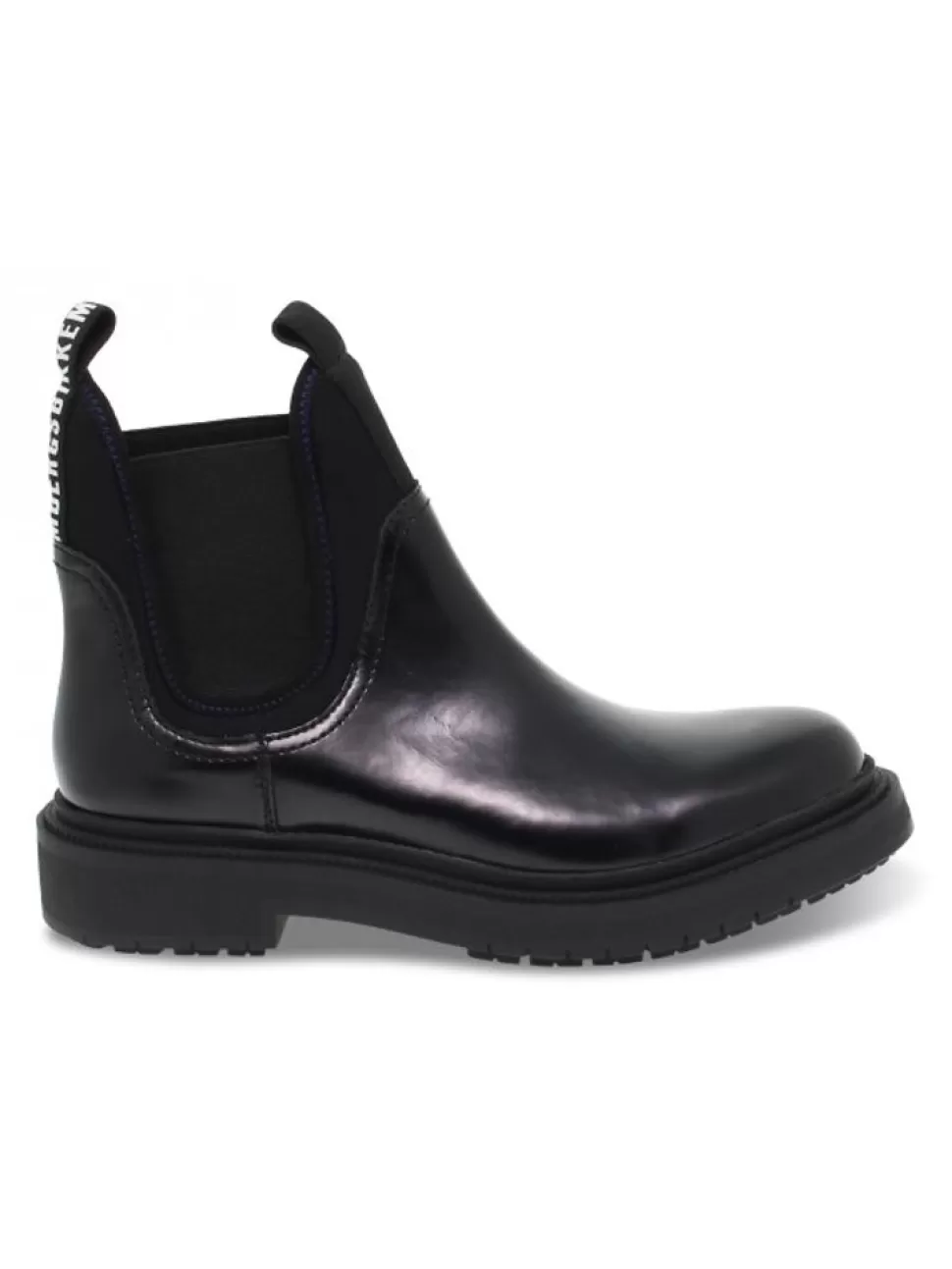 Halbstiefel-Bikkembergs Halbstiefel Chelsea Zorian Aus Leder Schwarz