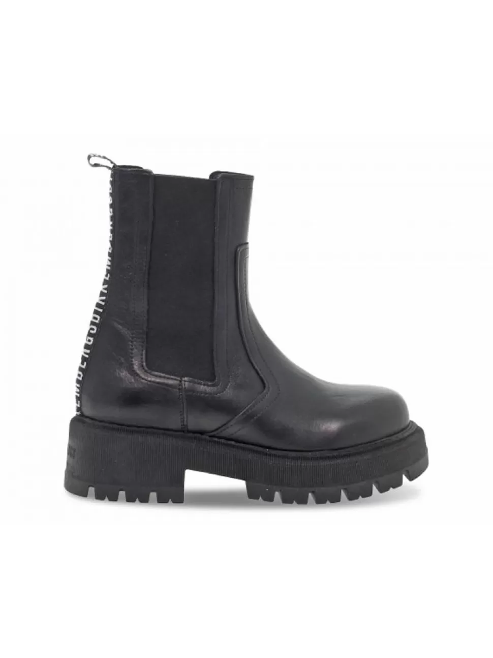 Halbstiefel-Bikkembergs Halbstiefel Stile Inglese Aus Leder Schwarz