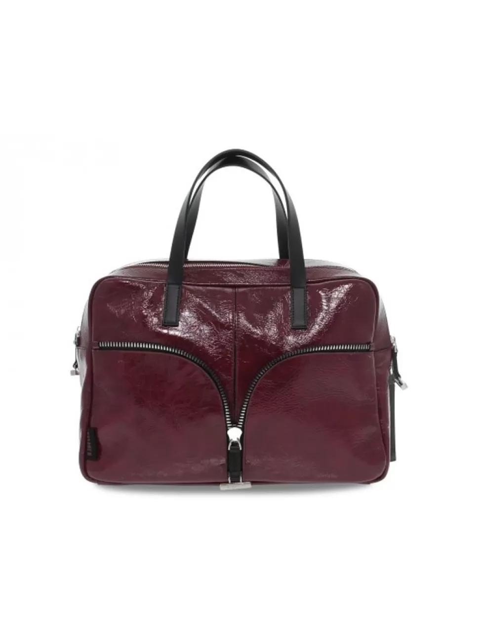 Handtaschen-Rebelle Handtasche Nancy Handbag Naplak Aus Malen Wein