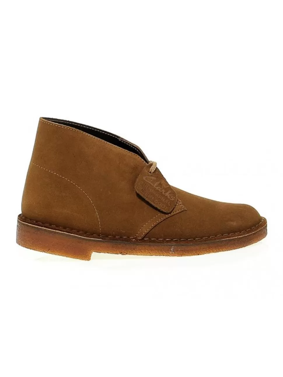 Stiefeletten-Clarks Knochelschuhe Desert Boot Aus Gamse Cola