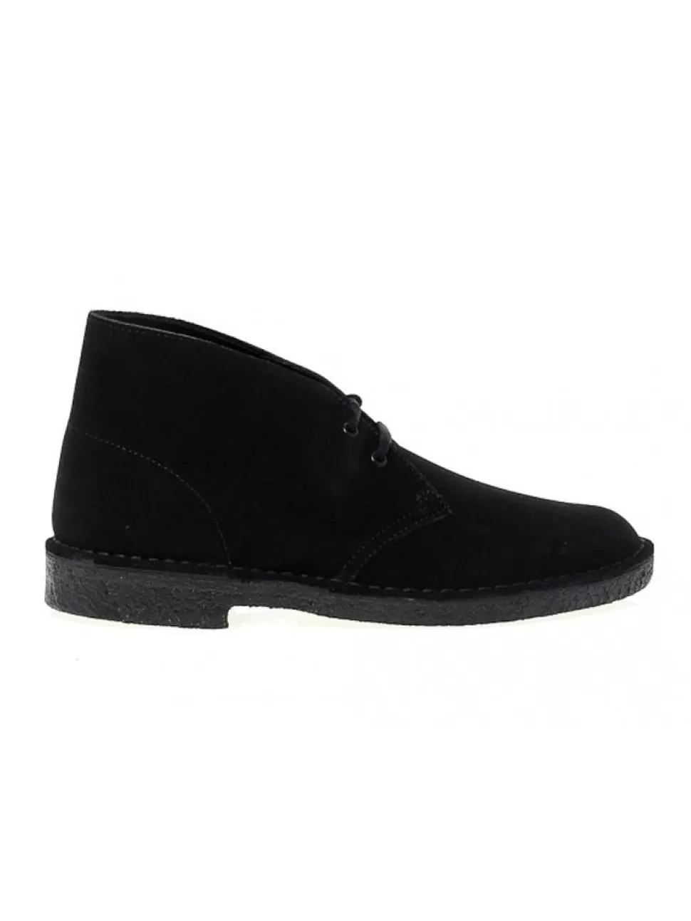 Stiefeletten-Clarks Knochelschuhe Desert Boot Aus Gamse Schwarz