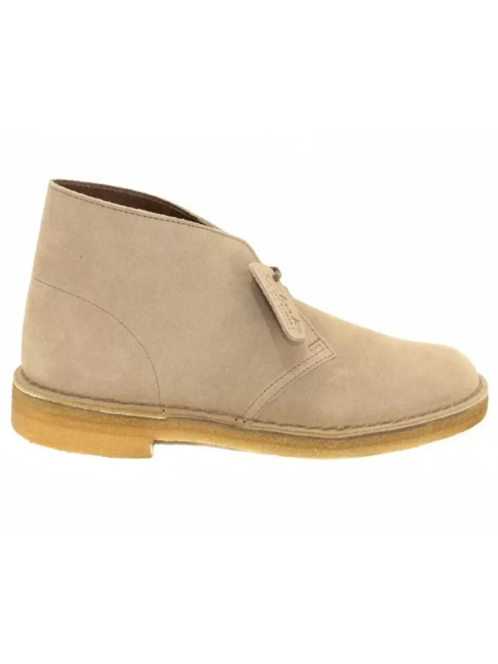 Stiefeletten-Clarks Knochelschuhe Desert Boot Aus Gamse Wolf