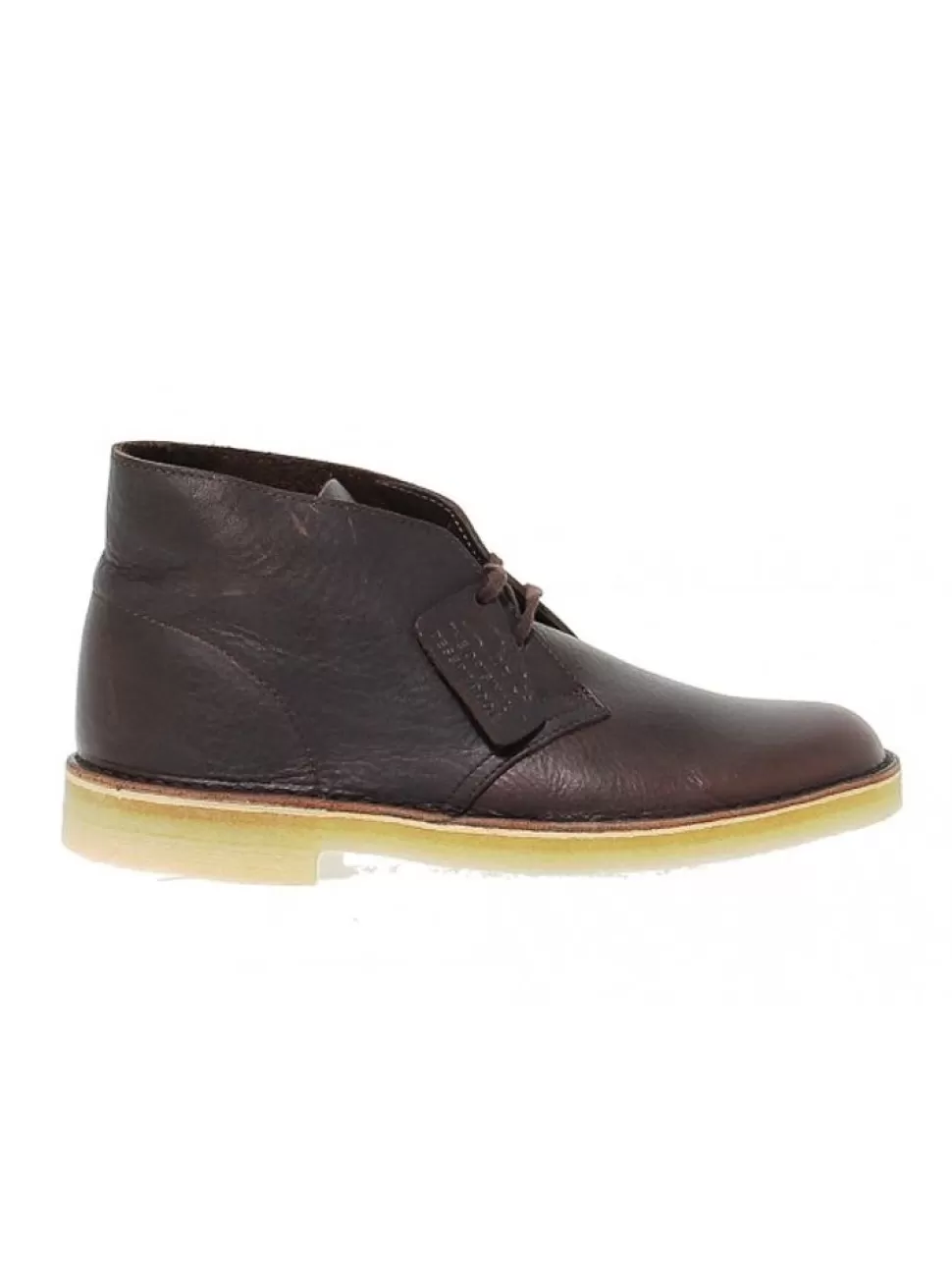 Stiefeletten-Clarks Knochelschuhe Desert Boot Leather Aus Leder Braun