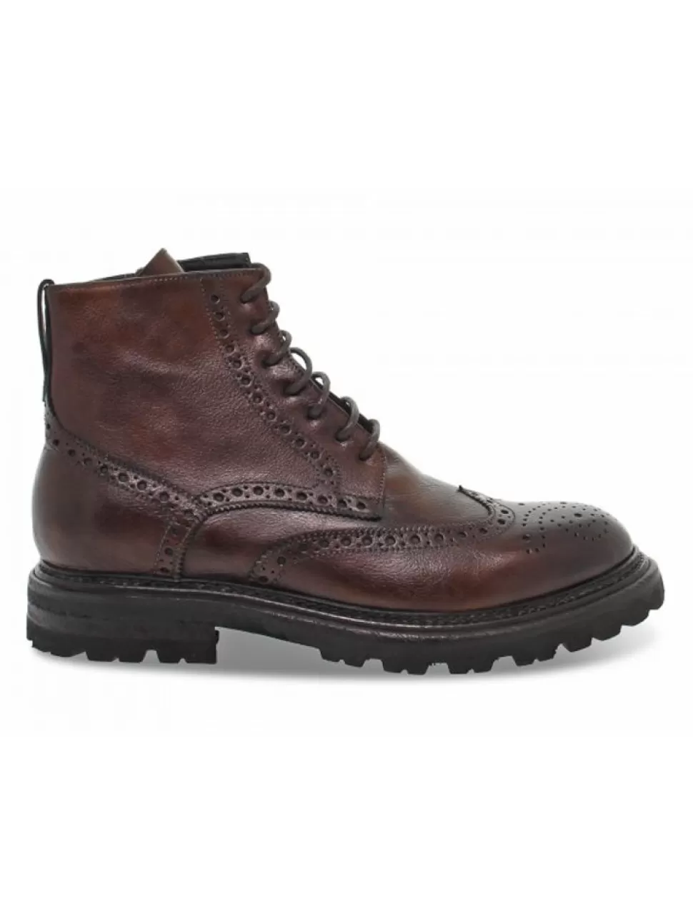 Stiefeletten-Guidi Calzature Knochelschuhe Stile Inglese Aus Leder Leder