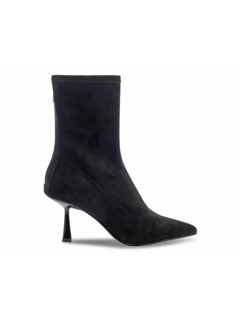 Knochelschuhe-Steve Madden Knochelschuhe Janeth Black Aus Gamse Schwarz