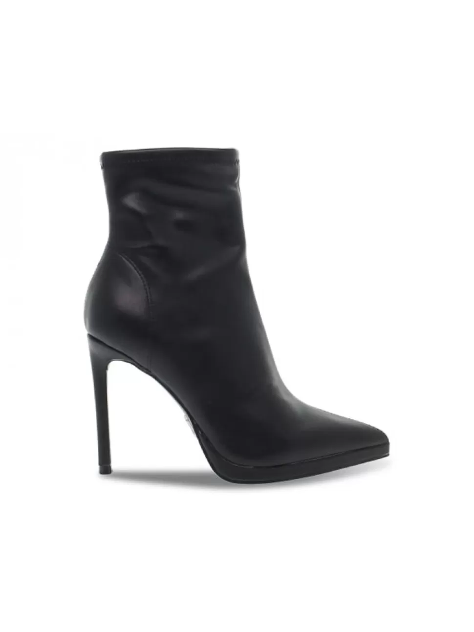 Knochelschuhe-Steve Madden Knochelschuhe Kaylani Blk Stretch Aus Mikrofaser Schwarz