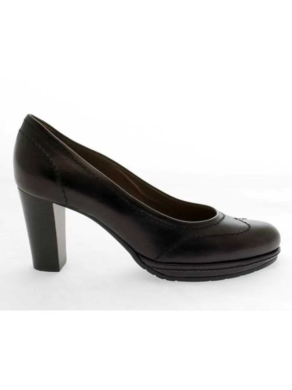 Dekolletee-Martina Pumps Aus Leder