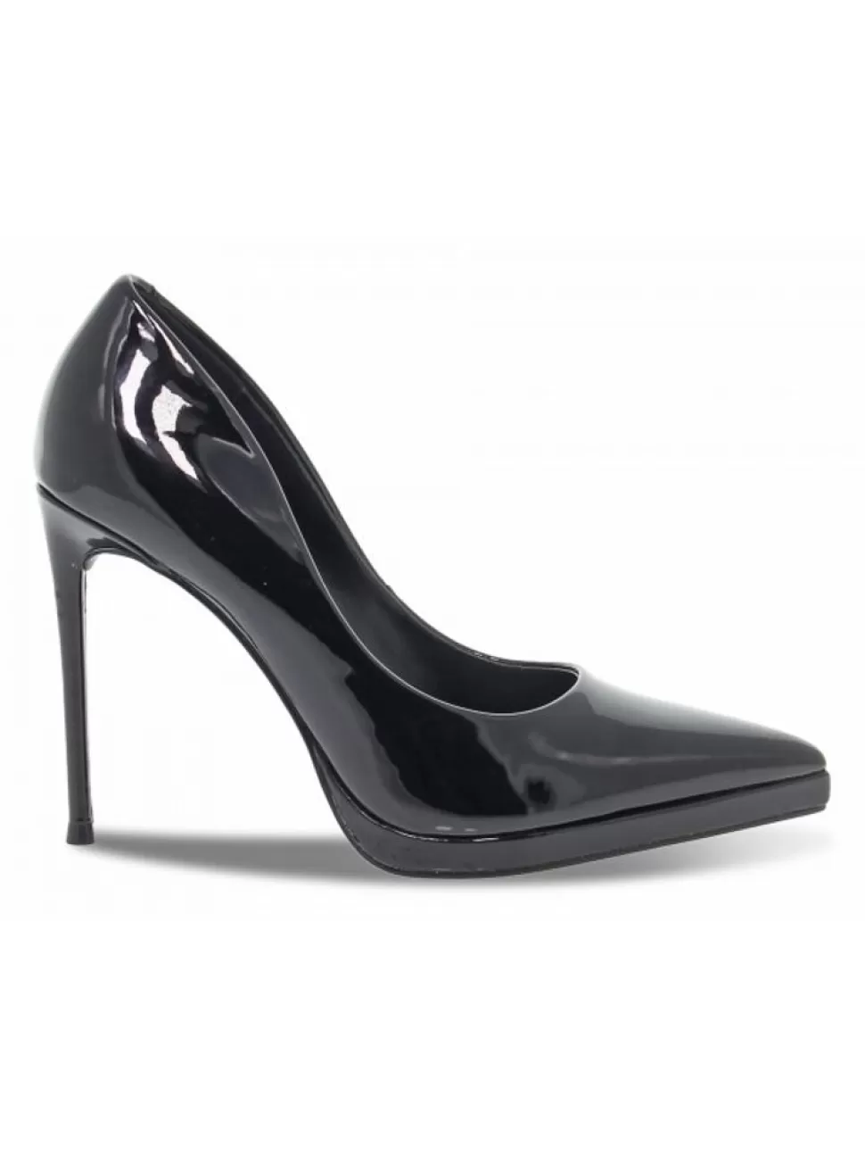 Dekolletee-Steve Madden Pumps Klassy Blk Patent Aus Malen Schwarz