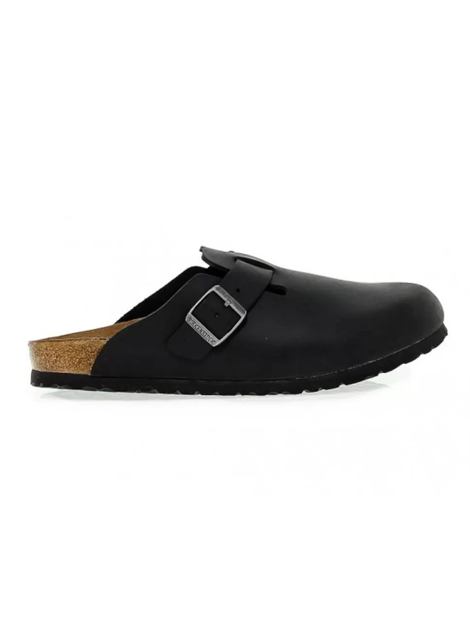 Sandalen-Birkenstock Sandalen Boston Aus Leder Schwarz