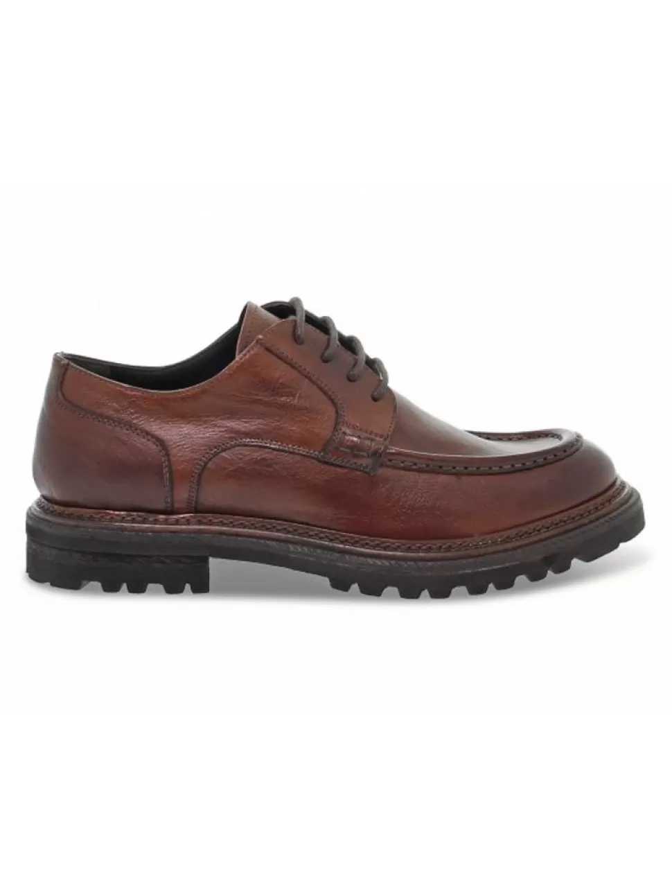 Schnurschuhe-Guidi Calzature Schnurschuhe Stile Inglese Paraboot Aus Leder Leder