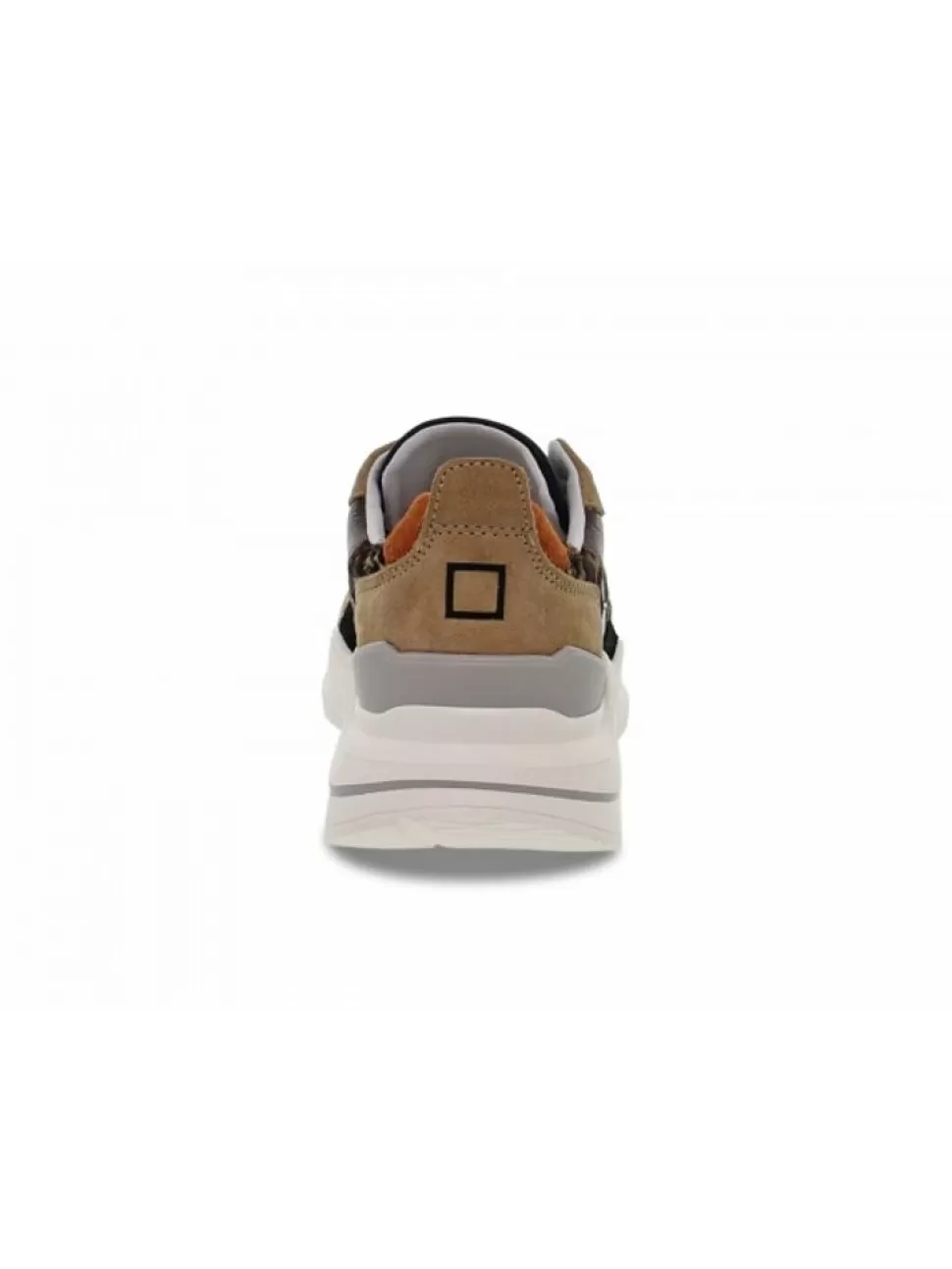 Sneakers-D.A.T.E. Sneaker Fuga Pony Aus Gamse Beige