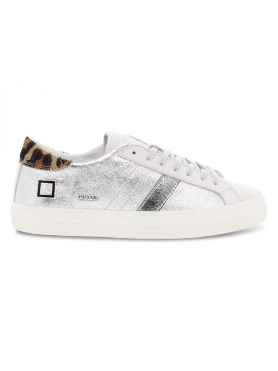 Sneakers-D.A.T.E. Sneaker Hill Low Laminated Silver Aus Laminieren Silber