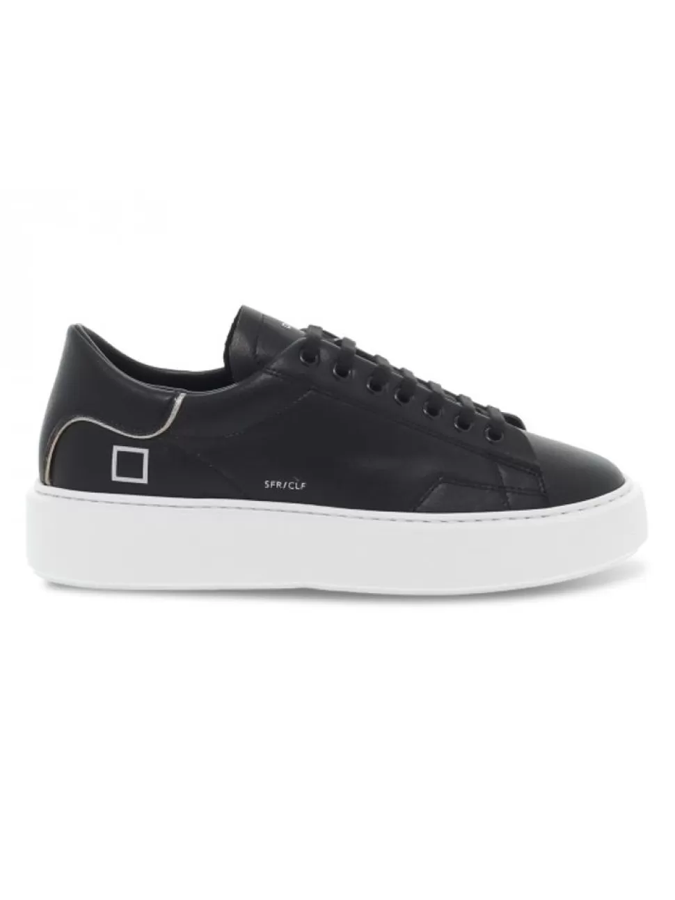 Sneakers-D.A.T.E. Sneaker Sfera Calf Aus Leder Schwarz