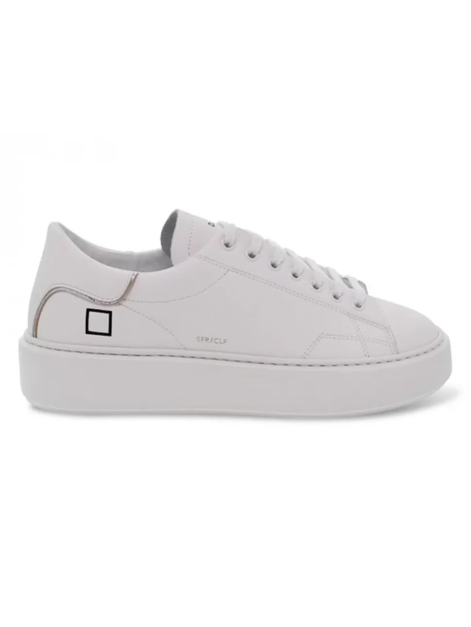 Sneakers-D.A.T.E. Sneaker Sfera Calf Aus Leder Weis