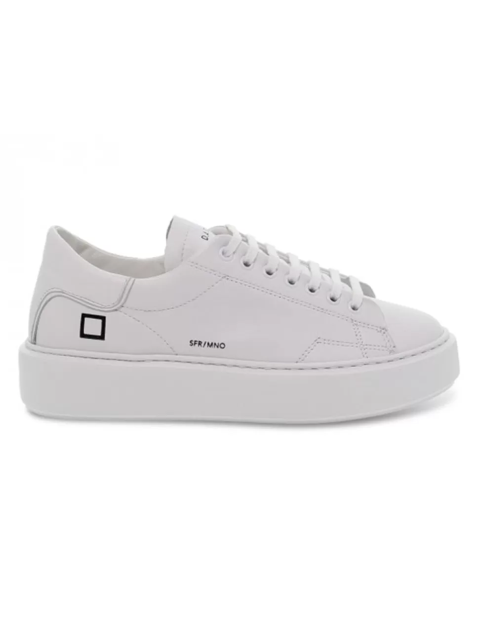 Sneakers-D.A.T.E. Sneaker Sfera Mono Aus Leder Weis