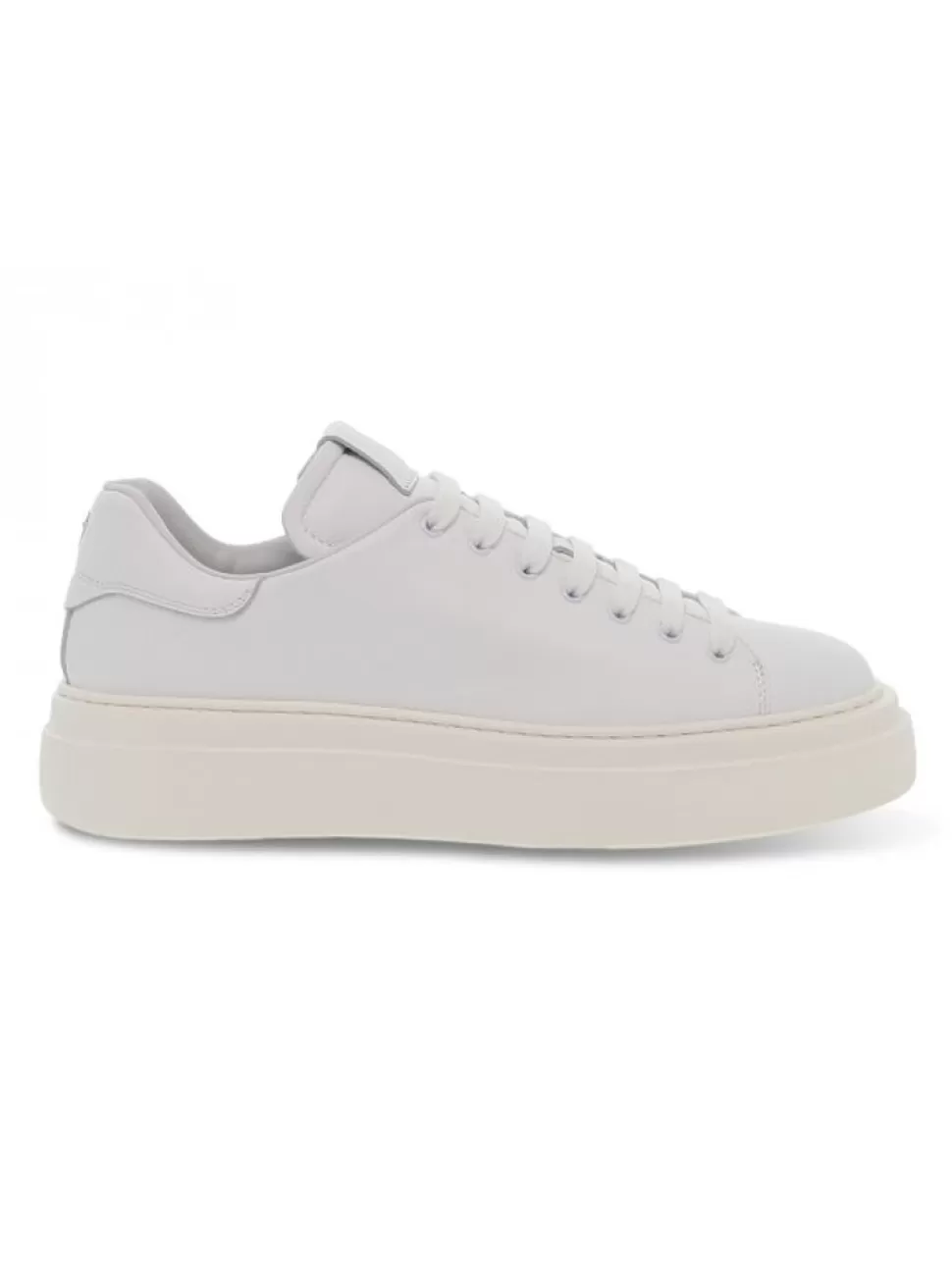 Sneakers-Paciotti Sneaker Stark Aus Nappa Weis