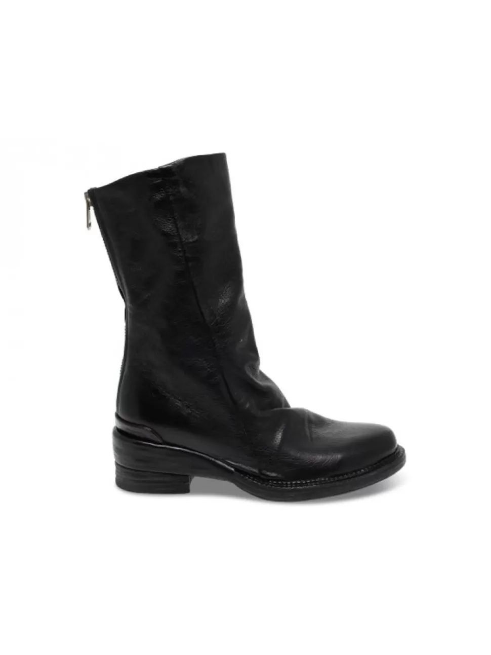 Stiefel-A.S.98 Stiefel Aus Leder Schwarz