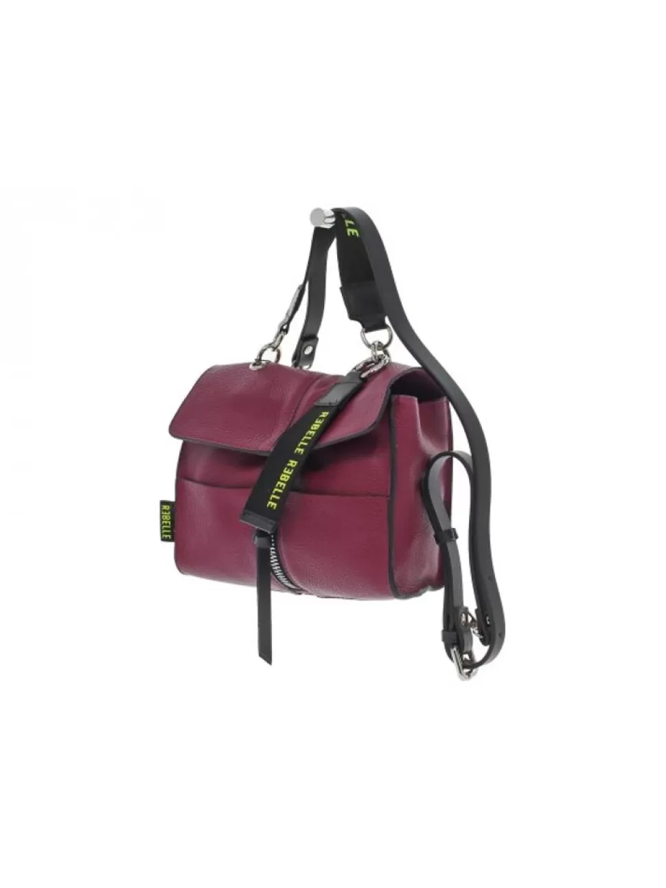 Umhangetasche-Rebelle Umhangetasche Chloe Satchel S Dollaro Aus Leder Pflaume