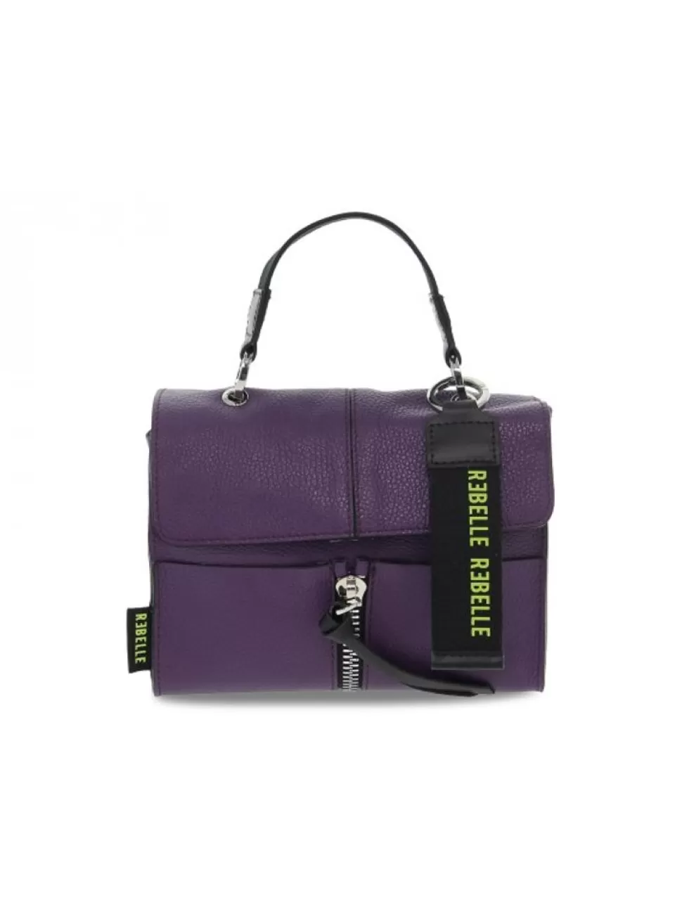 Umhangetasche-Rebelle Umhangetasche Chloe Satchel S Dollaro Aus Leder Viola