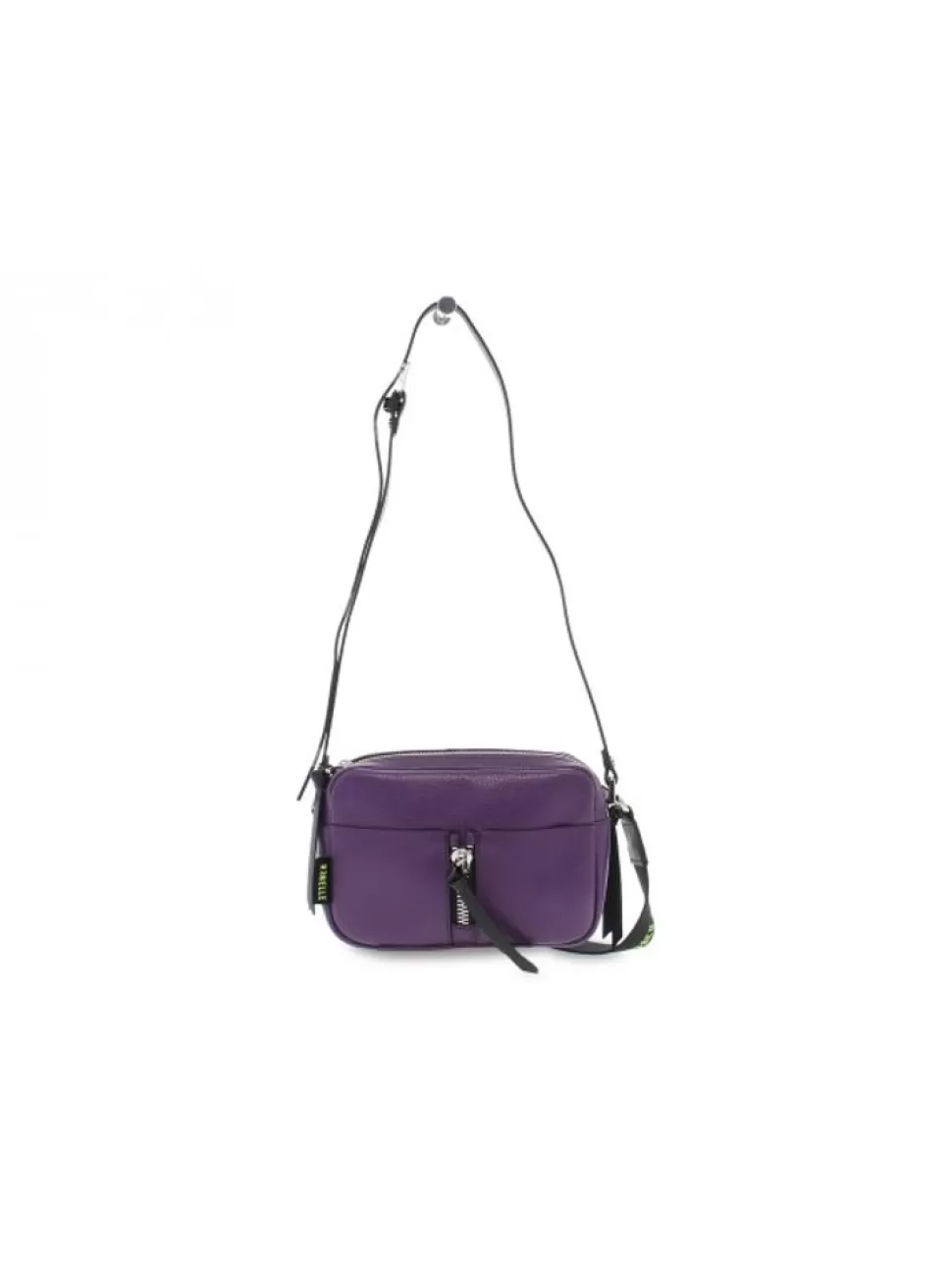 Umhangetasche-Rebelle Umhangetasche Talia Crossbody Dollaro Aus Leder Viola